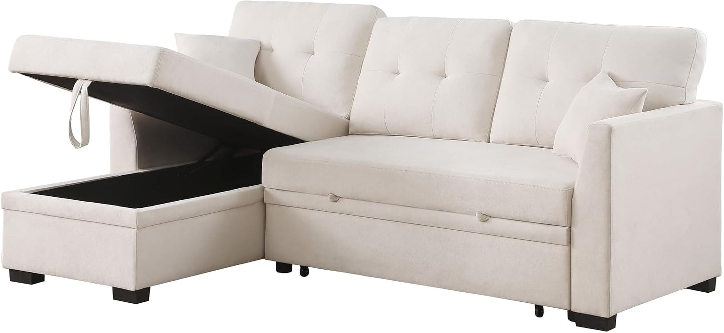 Reversible L-Shaped Sectional Sofa – Modern Apartment Couch