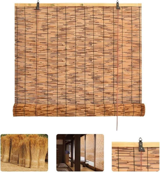 Cordless Light Filtering Roller Shade – Roll-Up Window Blind for Home