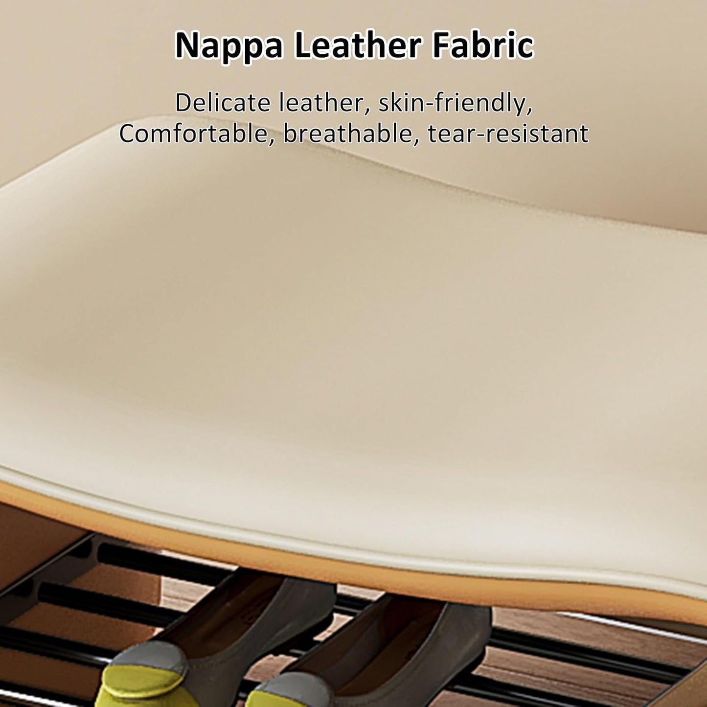 Upholstered Entryway Bench – Modern Shoe Seating Bench