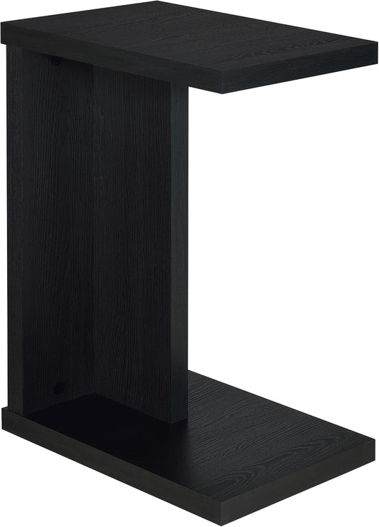 C-Shaped Side Table – Modern Rectangular Sofa Snack Table