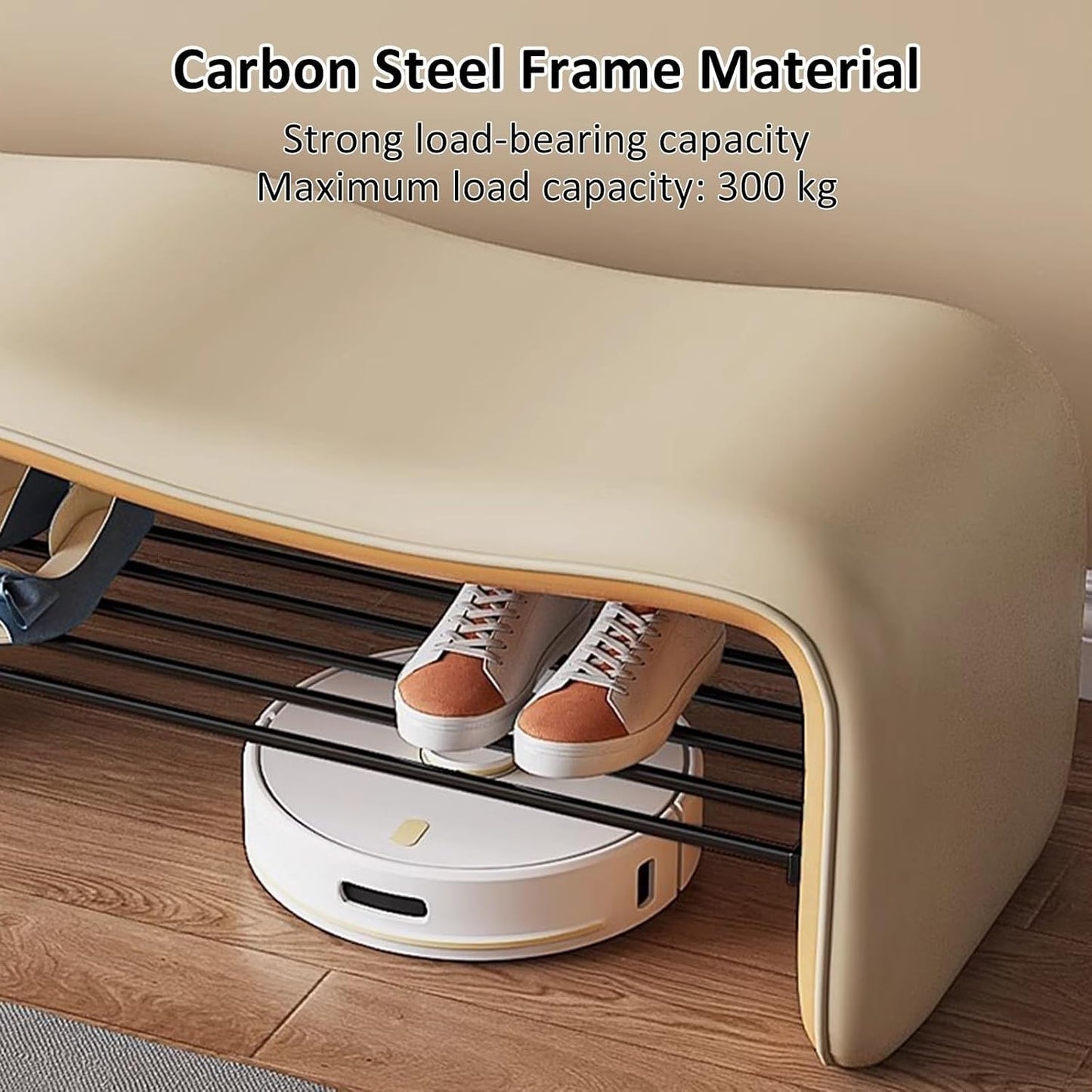 Upholstered Entryway Bench – Modern Shoe Seating Bench