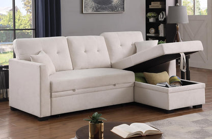 Reversible L-Shaped Sectional Sofa – Modern Apartment Couch