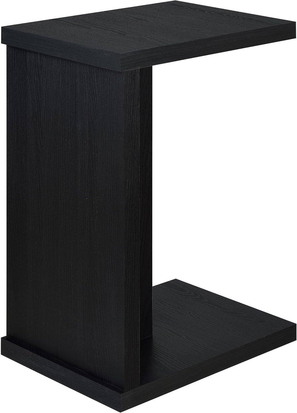C-Shaped Side Table – Modern Rectangular Sofa Snack Table