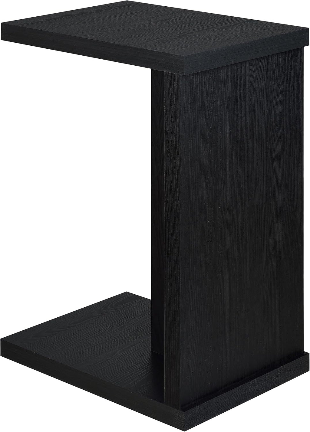 C-Shaped Side Table – Modern Rectangular Sofa Snack Table